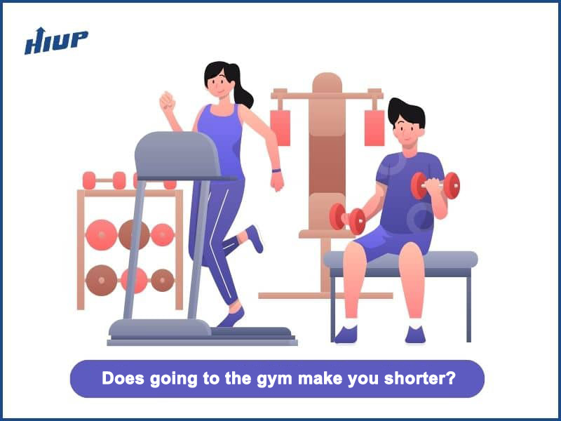 Does going to the gym make you shorter?