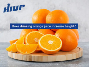 Does drinking orange juice increase height?