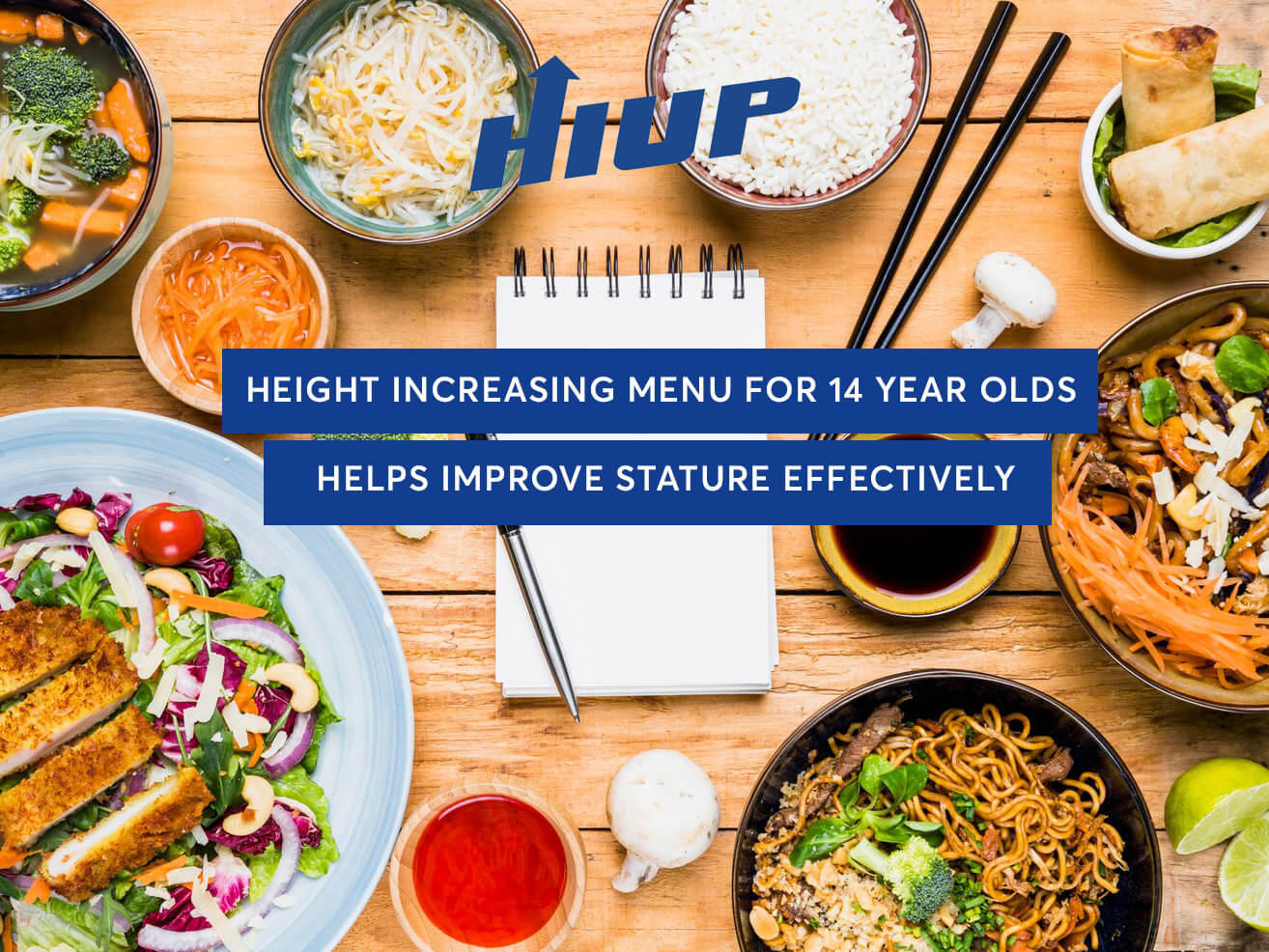 Menu to increase height at age 14 Hiup