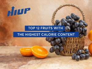 fruits with the highest calorie content