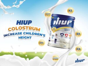 the ingredients of HIUP height enhancing milk