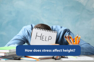 does stress affect height