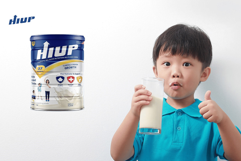 formula milk to help children gain weight and height